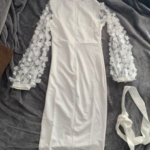 Formal White Dress